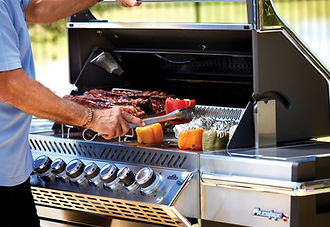 Cart Model Barbecues.