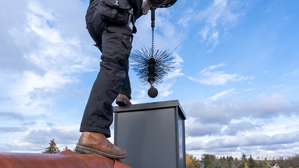 Chimney Sweep service.